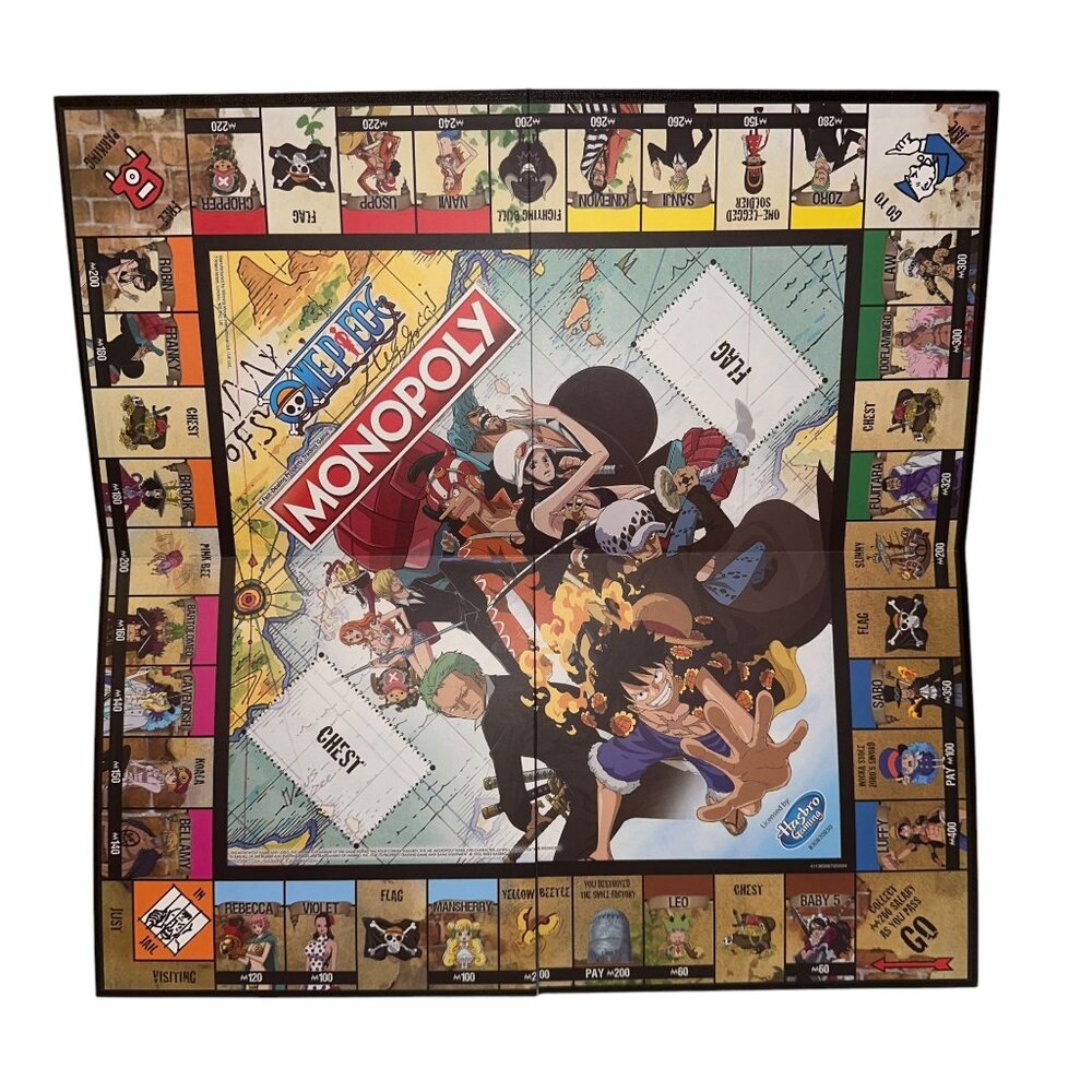 New Hasbro Monopoly One Piece Board Game Game Board Replacement Parts